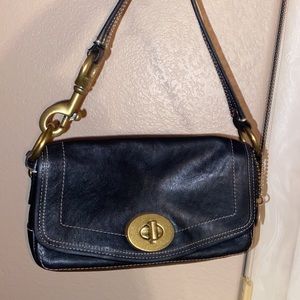 Vintage coach shoulder bag